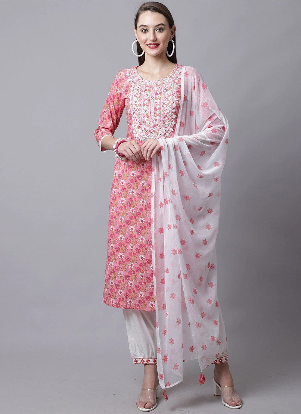 Cotton Salwar Suit - T881