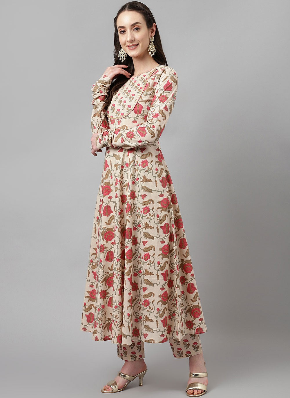 Cotton Salwar Suit - T1814