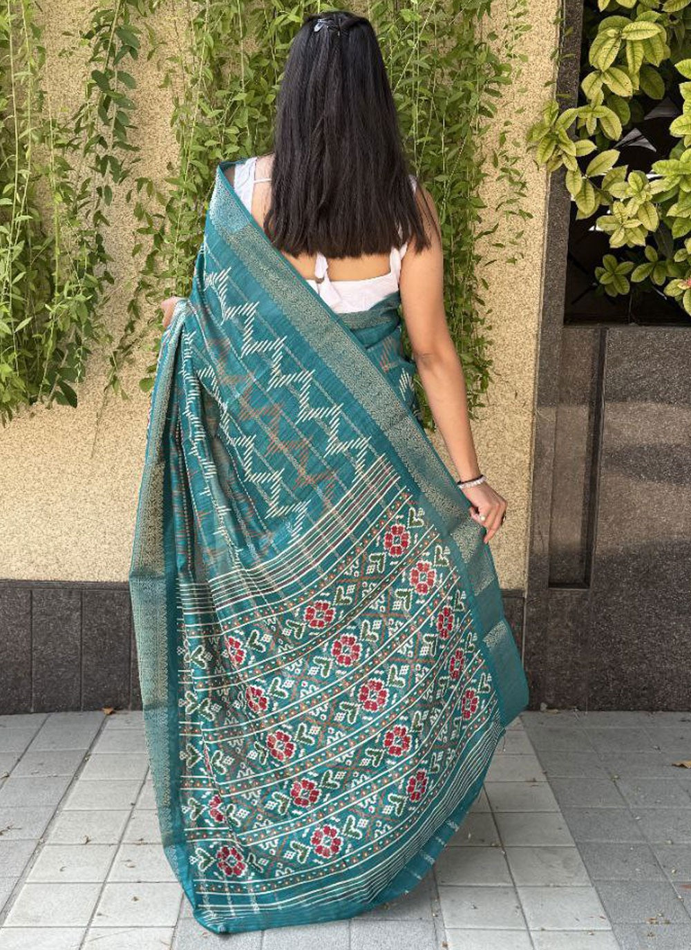 Printed Cotton Silk Saree - S11962