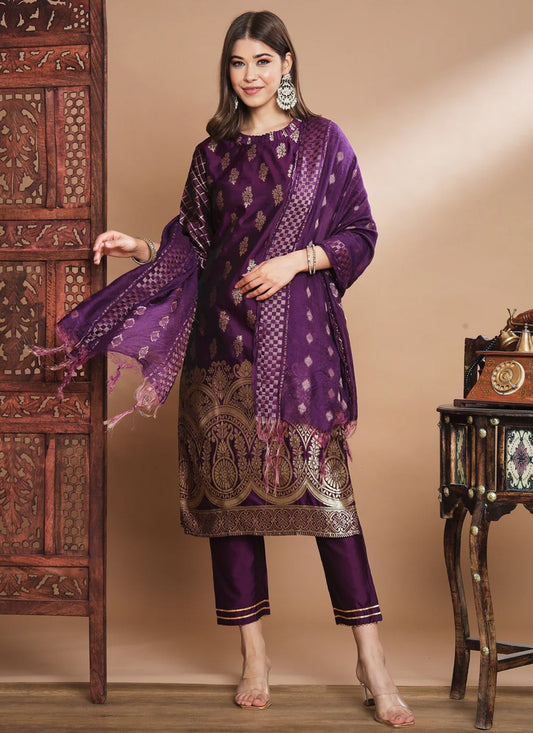 Cotton Silk Salwar Suit - T1518
