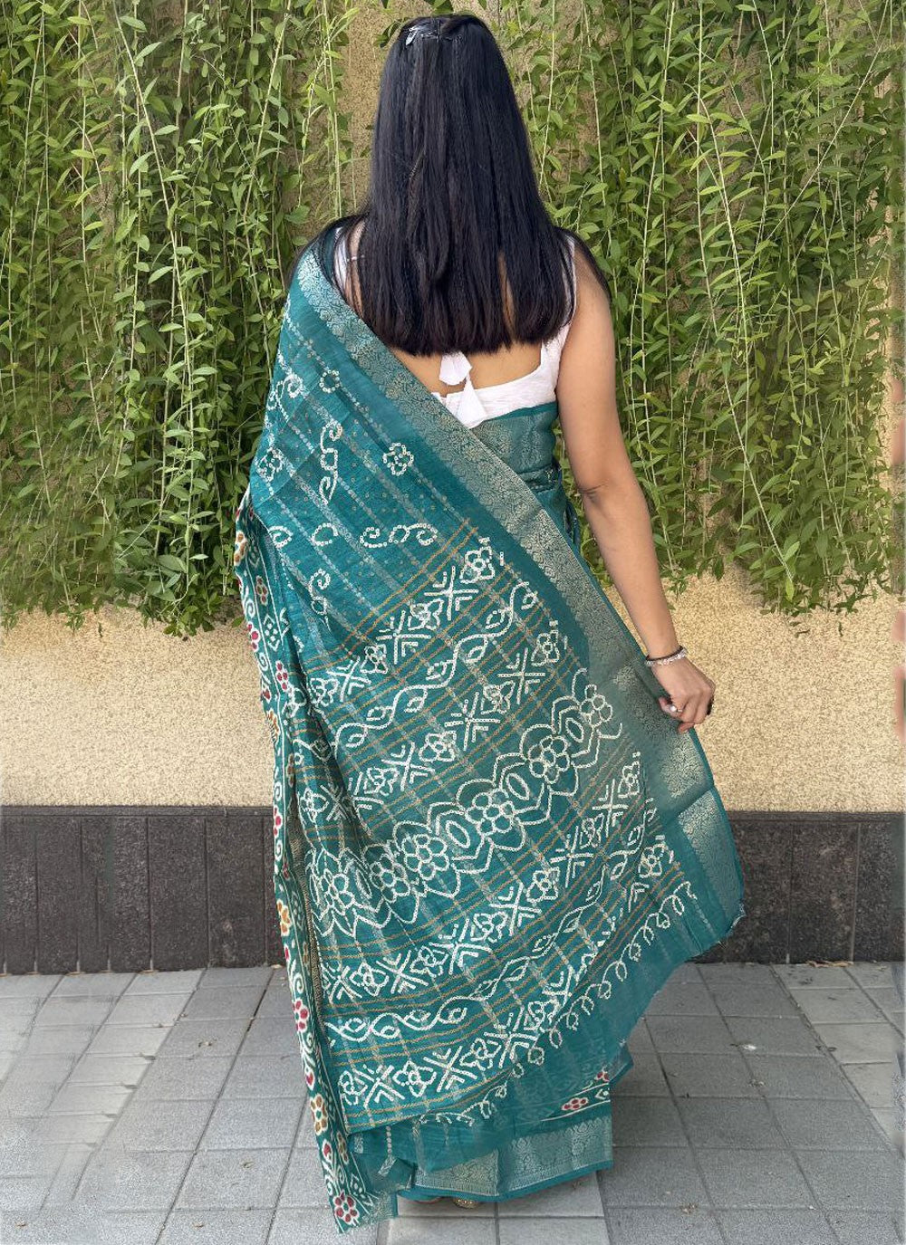 Printed Cotton Silk Saree - S11962