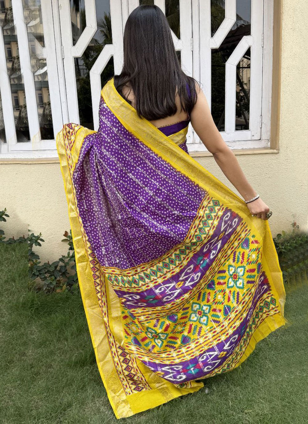Printed, Weaving Zari Cotton Silk Saree - S11784