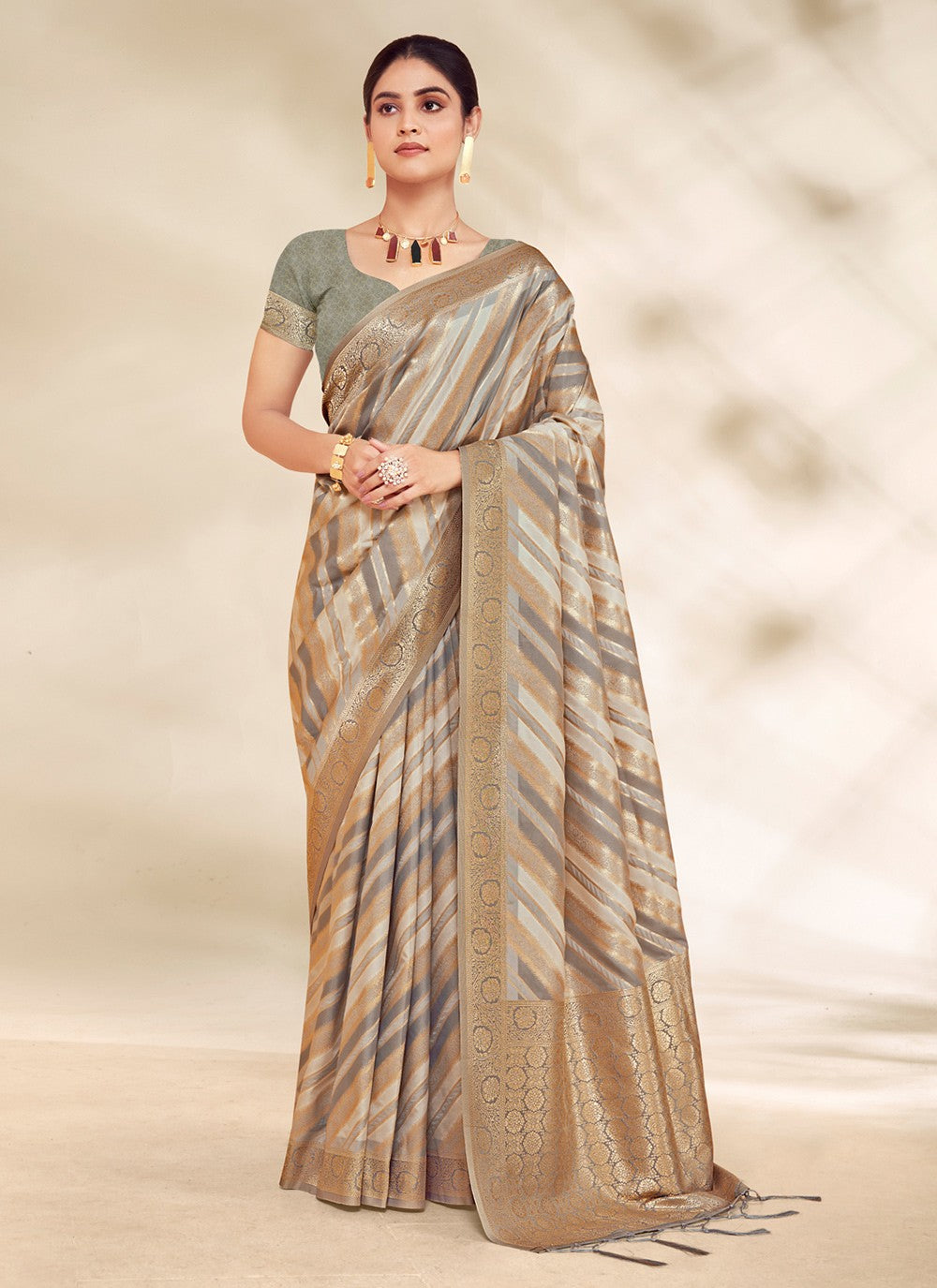 Casual Thread Cotton Saree - S6010