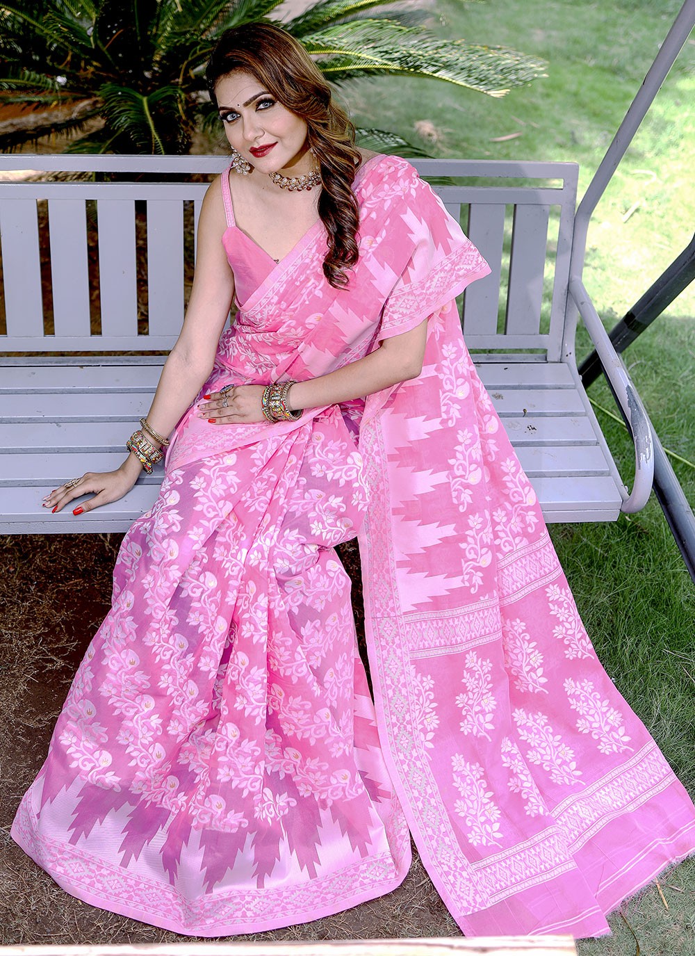 Classic Woven Cotton Saree - S6053