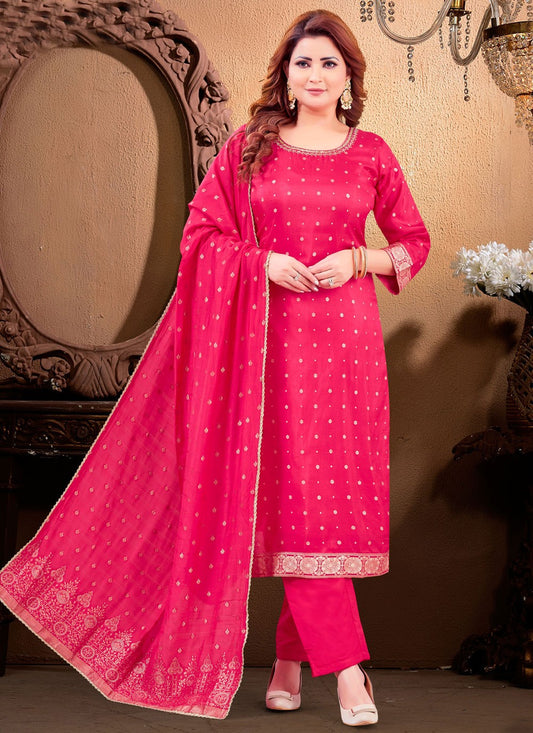 Archive Embroidered, Zari 316758 Pink T6807