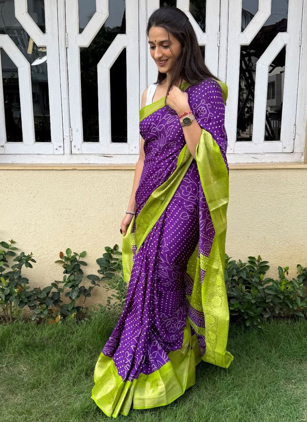 Printed Crepe Silk Saree - S11727