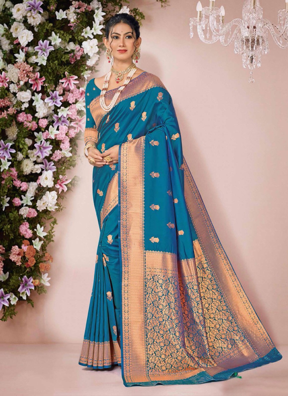 Traditional Woven Silk Saree - S7350