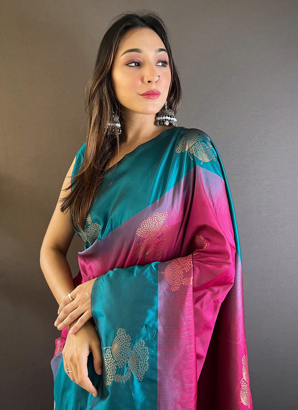 Traditional Woven Silk Saree - S7866