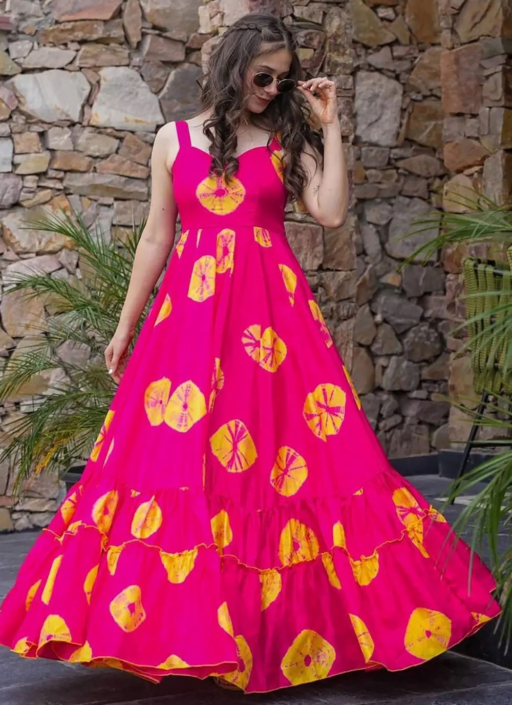 Rayon Gown - G1529