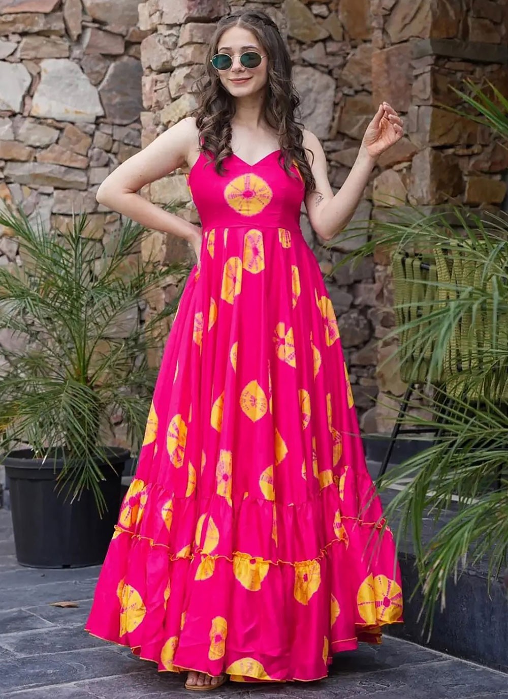 Rayon Gown - G1529