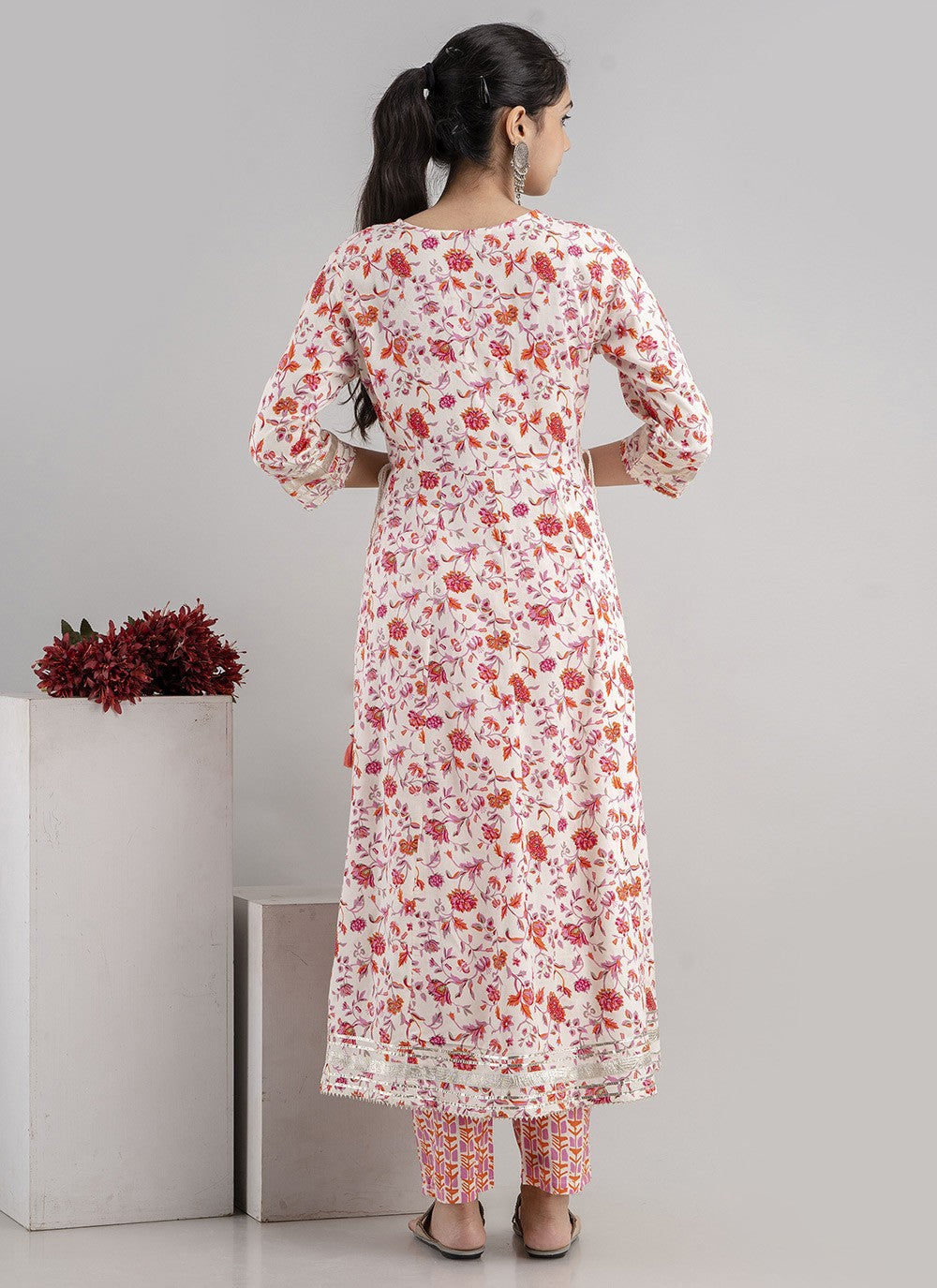 Cotton , Rayon Salwar Suit - T1345