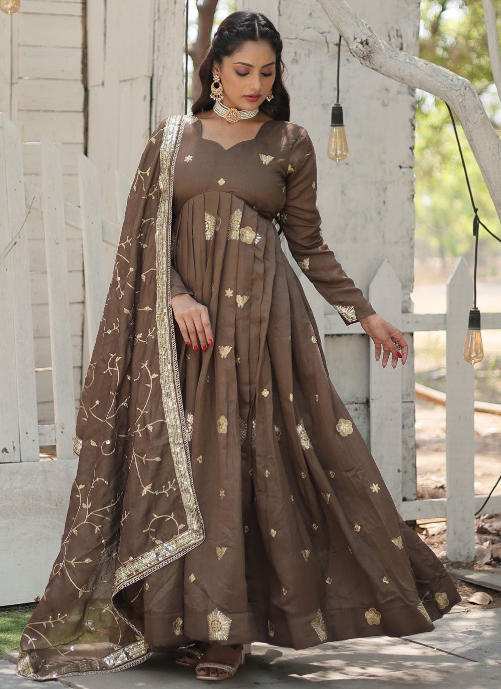 Shimmer Gown - G1497