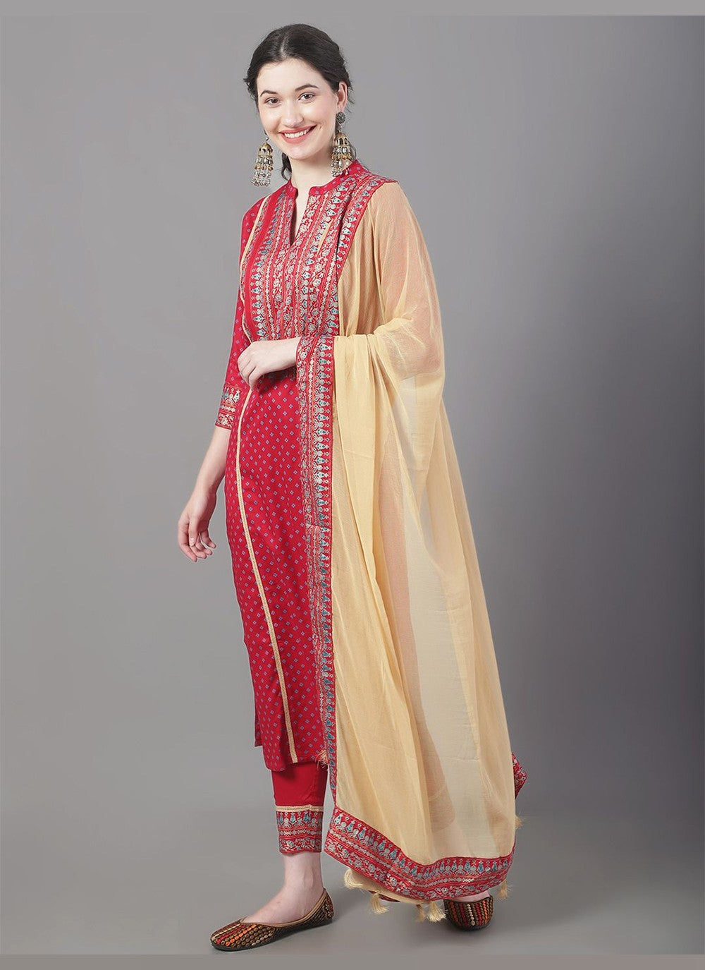 Rayon Salwar Suit - T1204