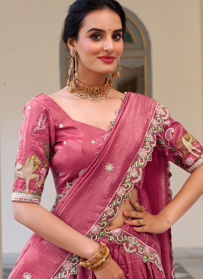 Crush Festival, Mehandi & Sangeet A - Line Lehenga L3624