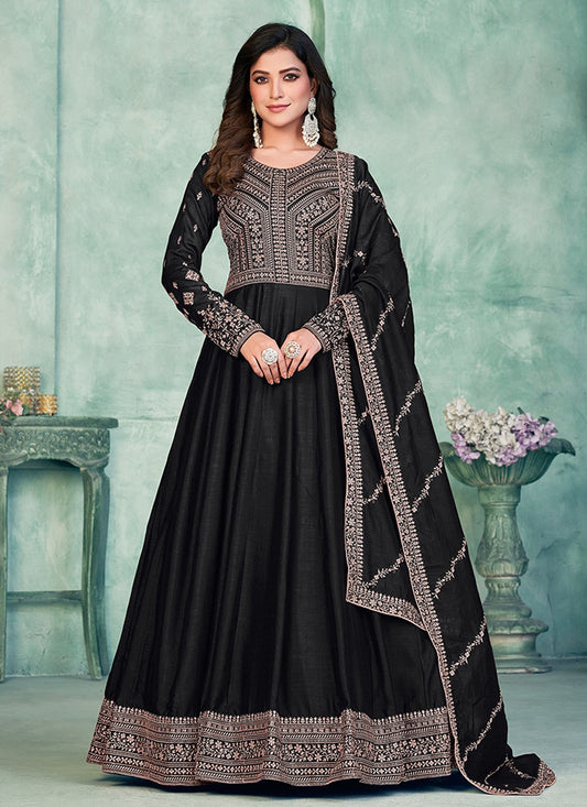 Art Silk Salwar Suit - T1220