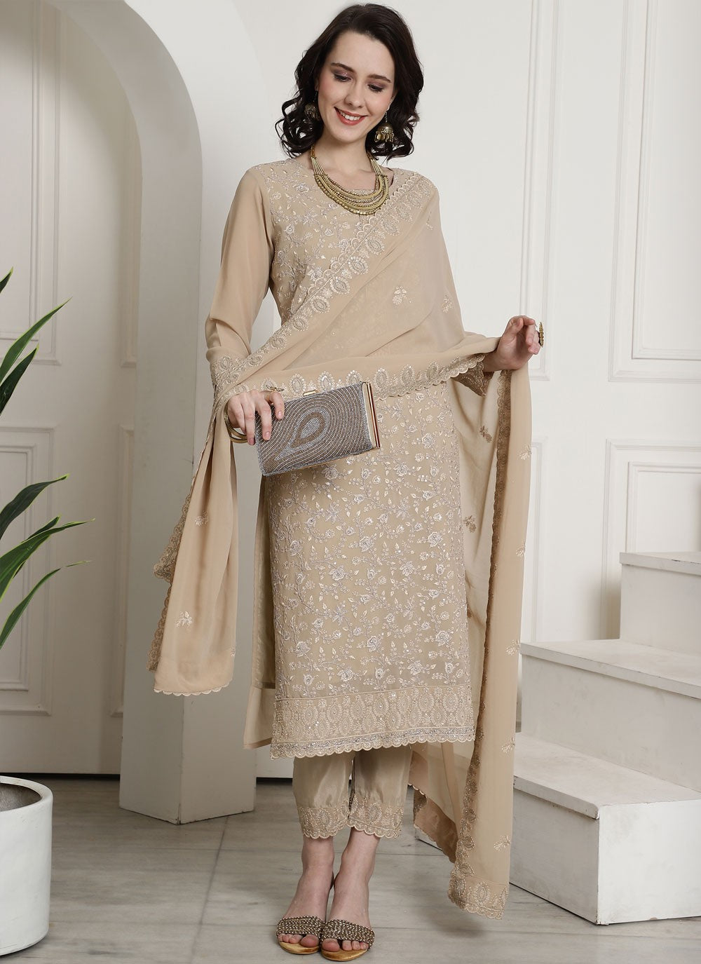Georgette Salwar Suit - T1507
