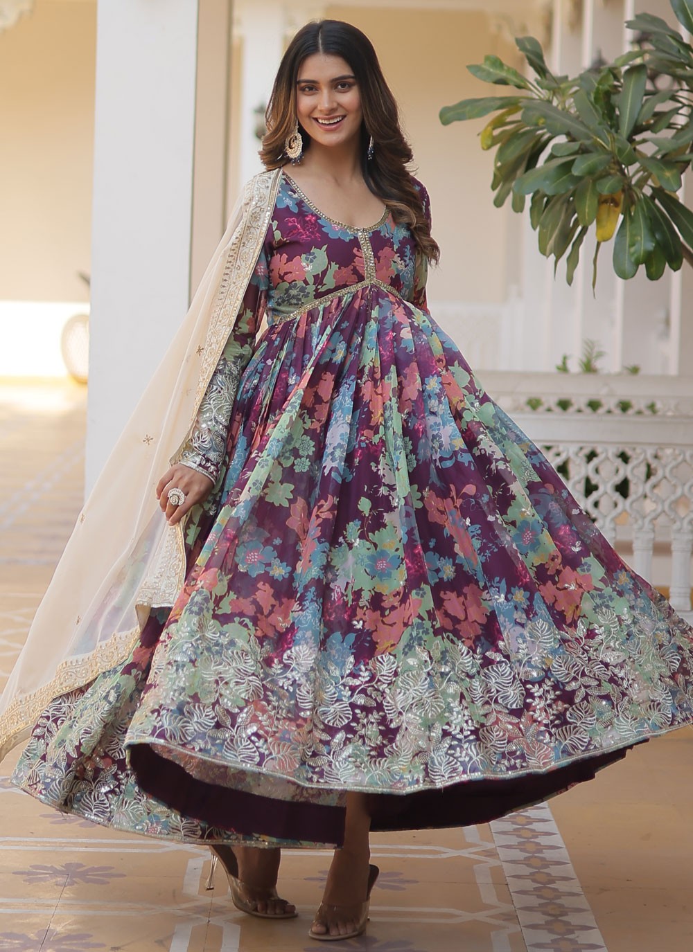 Silk Gown - G1271