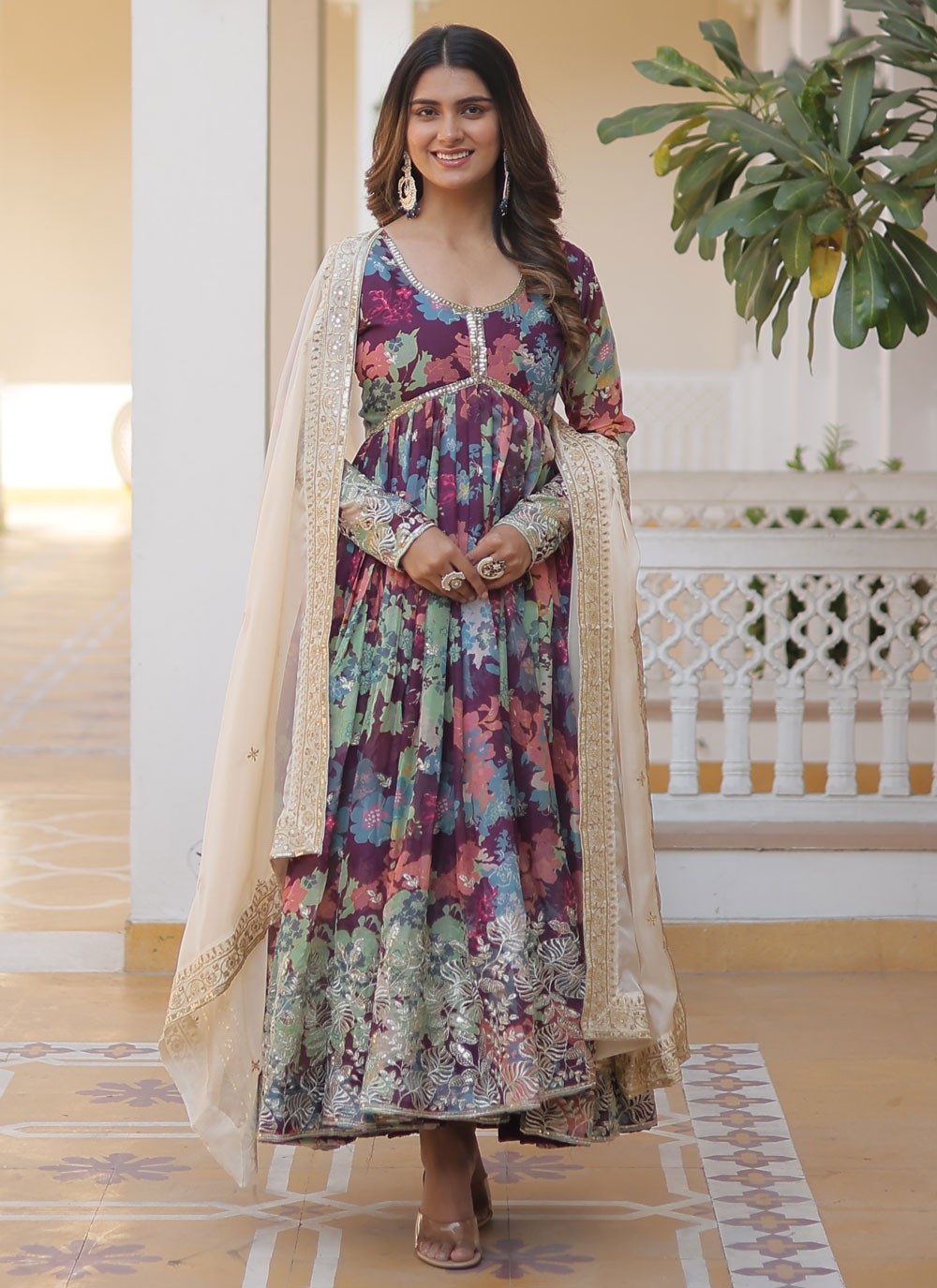 Silk Gown - G1271