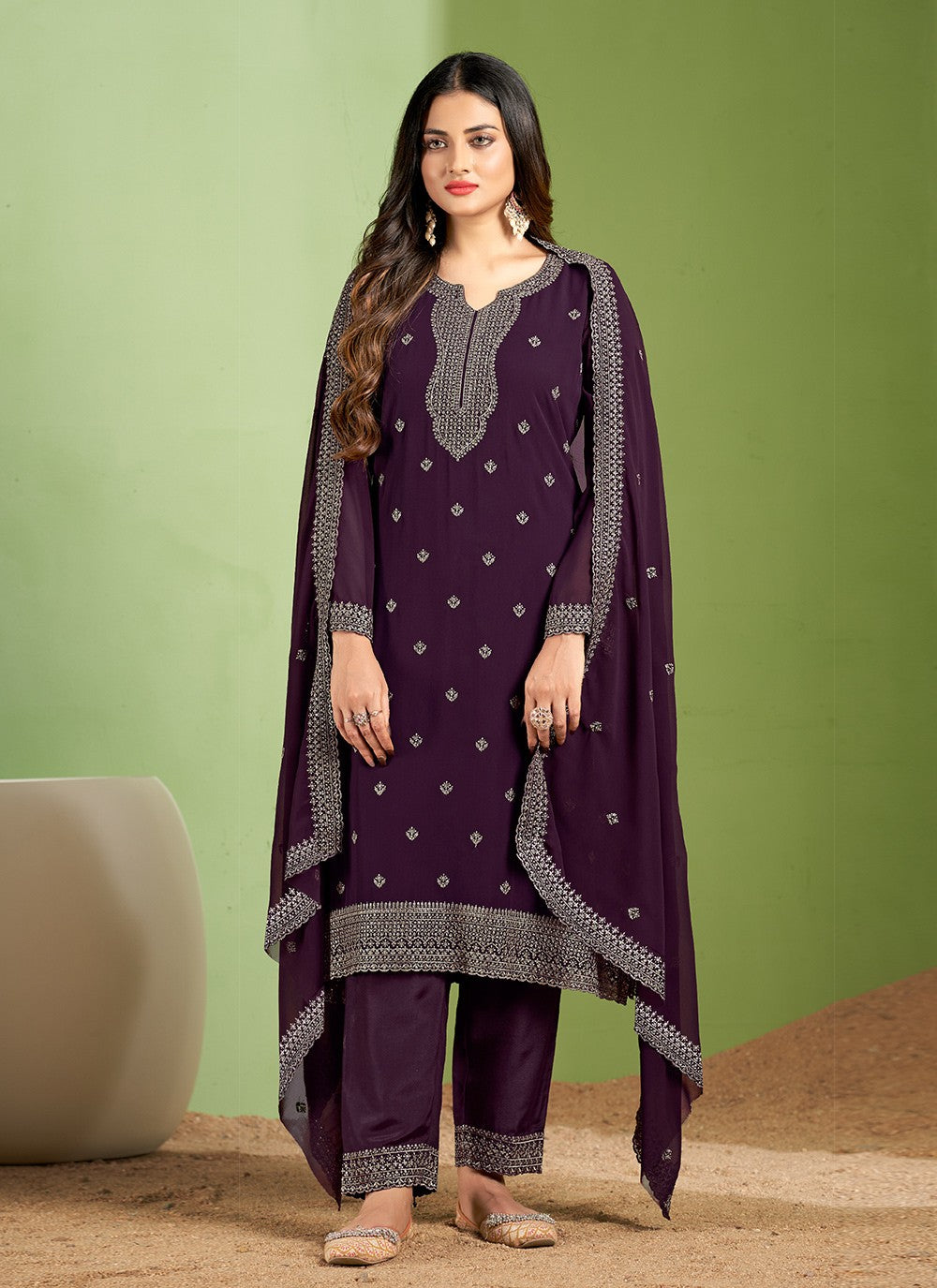 Georgette Salwar Suit - T2527