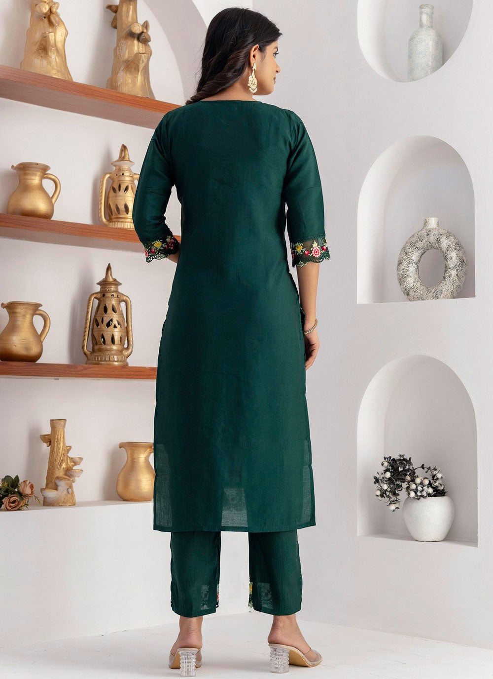 Archive Embroidered 316439 Green T6718