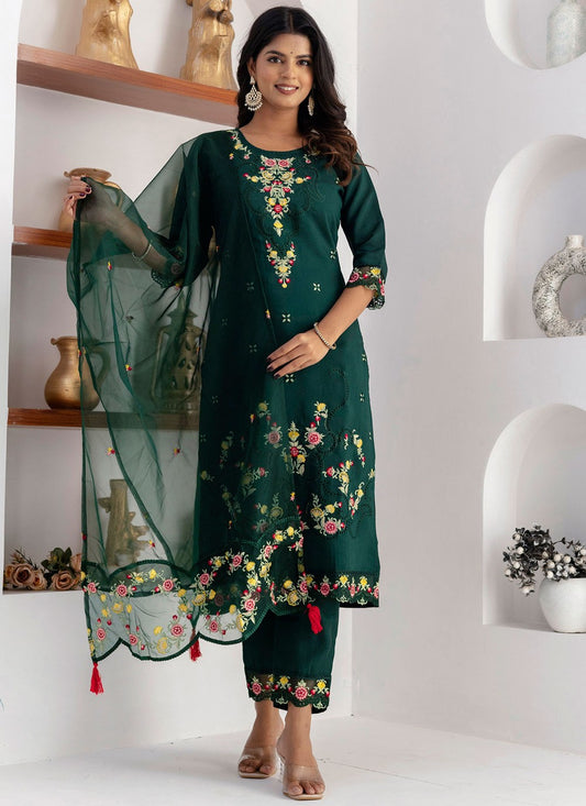 Archive Embroidered 316439 Green T6718