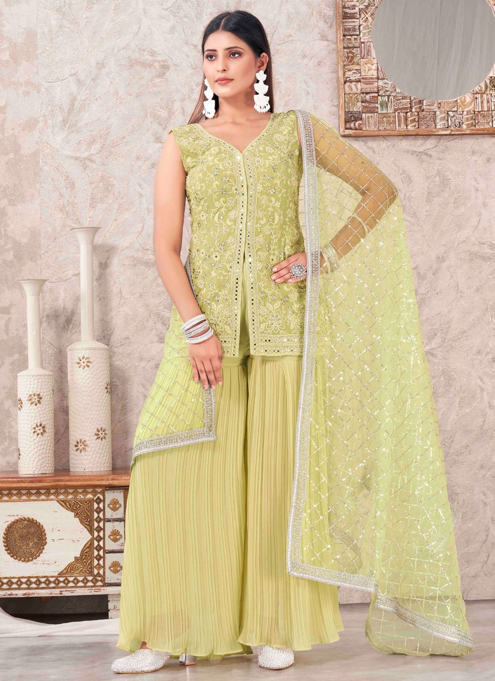 Georgette Salwar Suit - T2556