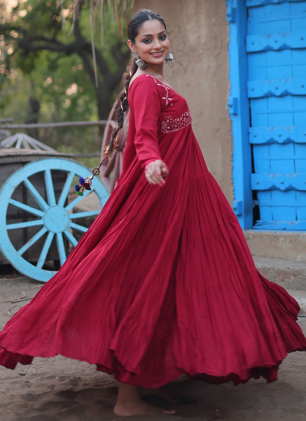 Rayon Gown - G1525
