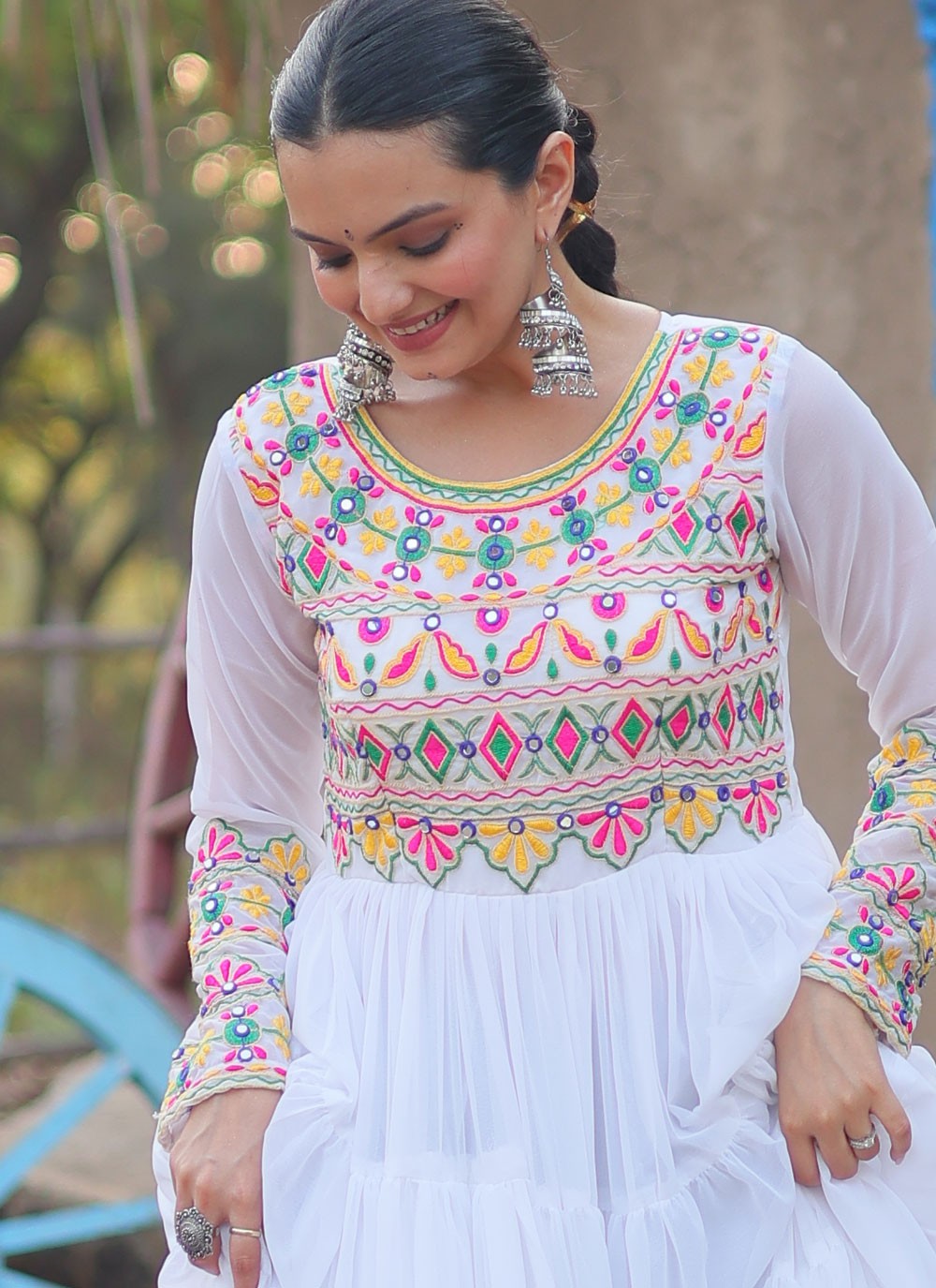 Faux Georgette Gown - G1523