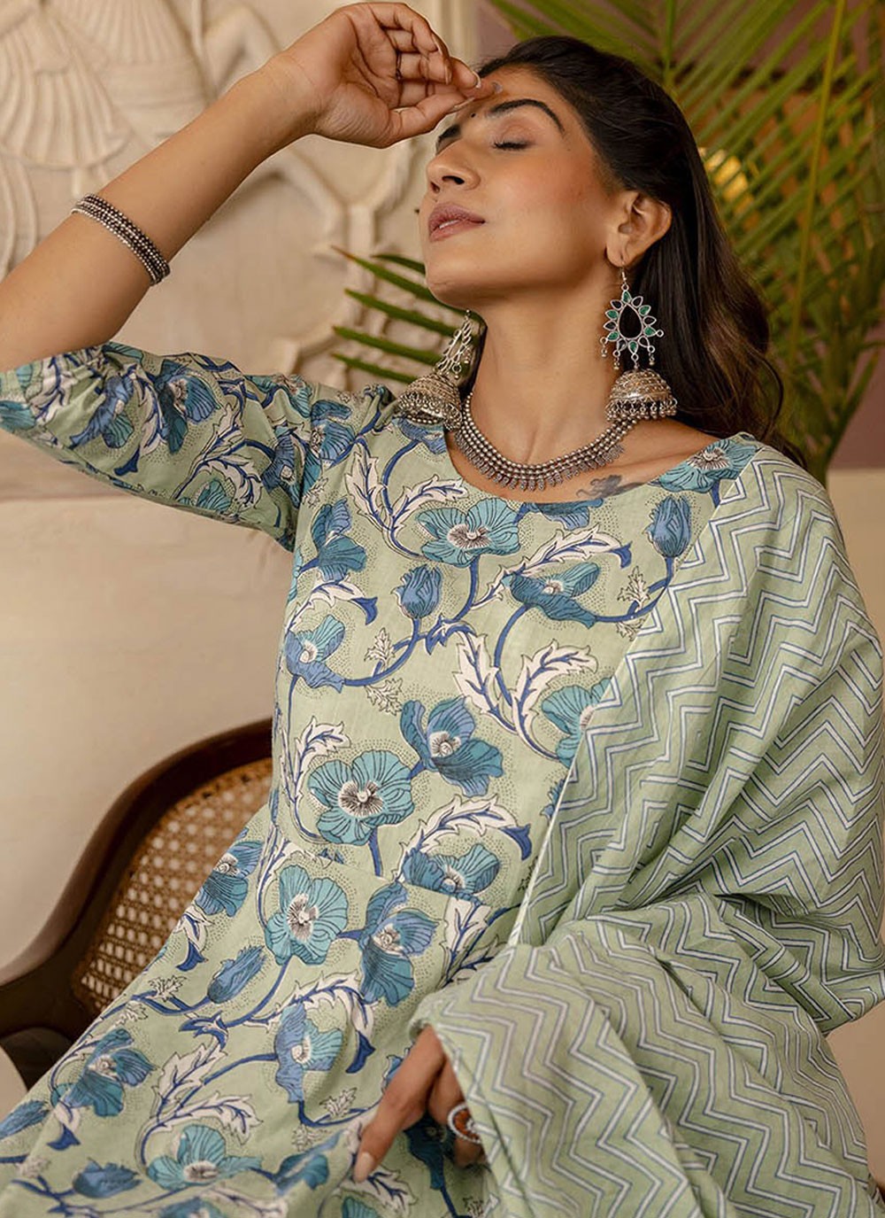 Cotton Anarkali - T2457