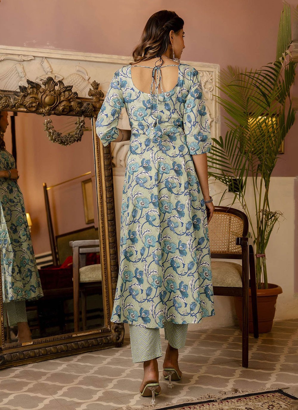 Cotton Anarkali - T2457
