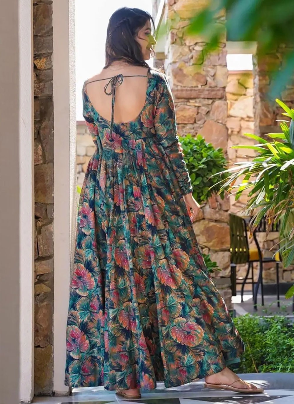 Rayon Festival, Party Gown G19858