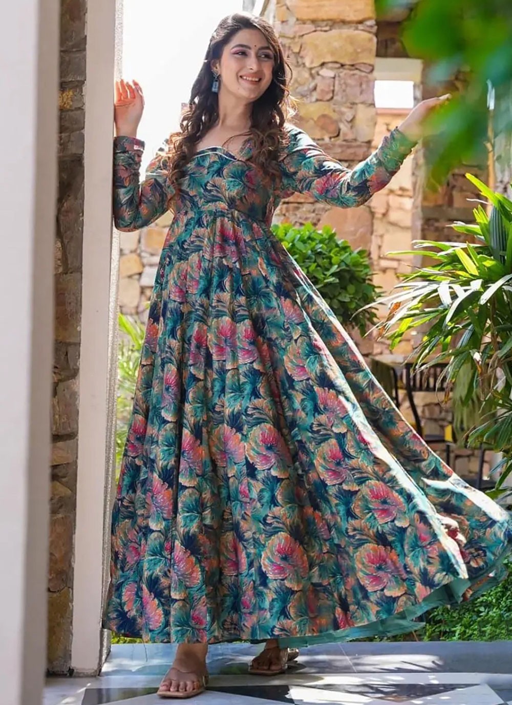 Rayon Festival, Party Gown G19858