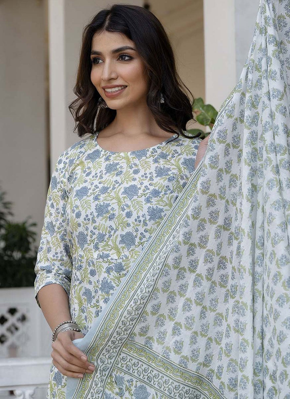 Cotton Anarkali - T2457