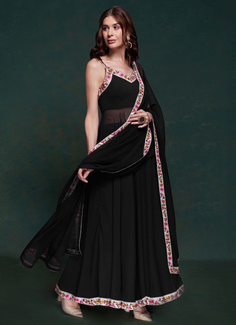 Georgette Salwar Suit - T3034