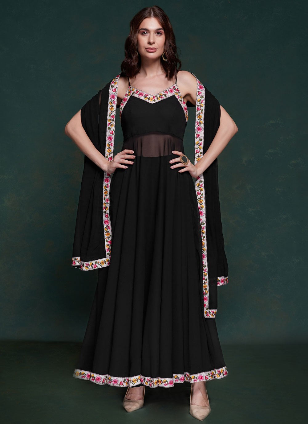Georgette Salwar Suit - T3034