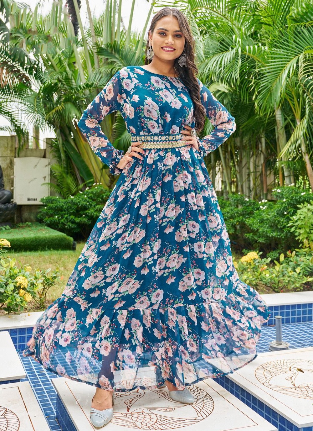 Georgette Gown - G1194