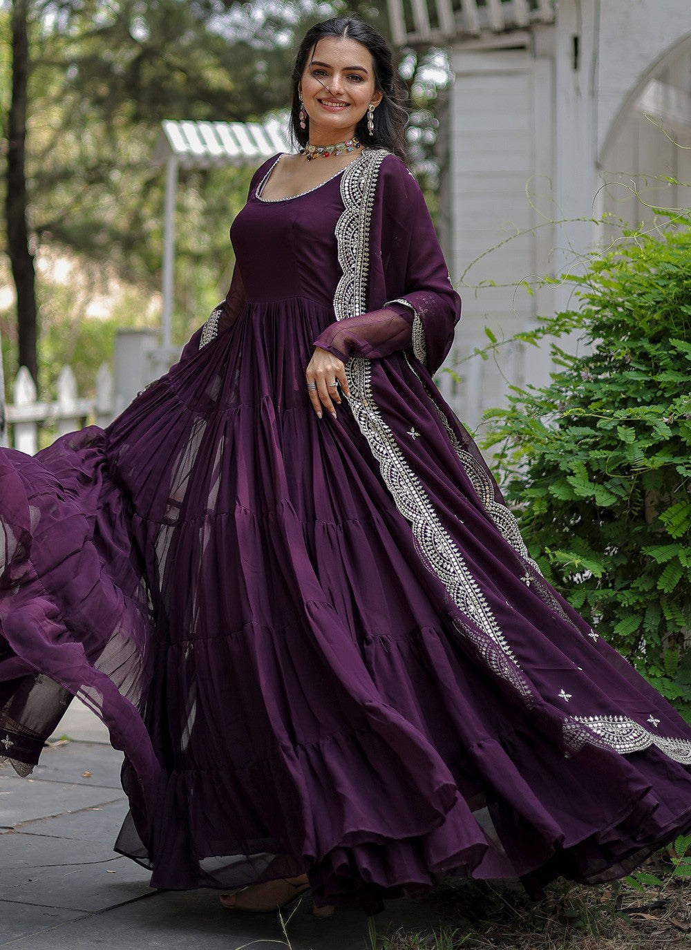 Georgette Gown - G1187