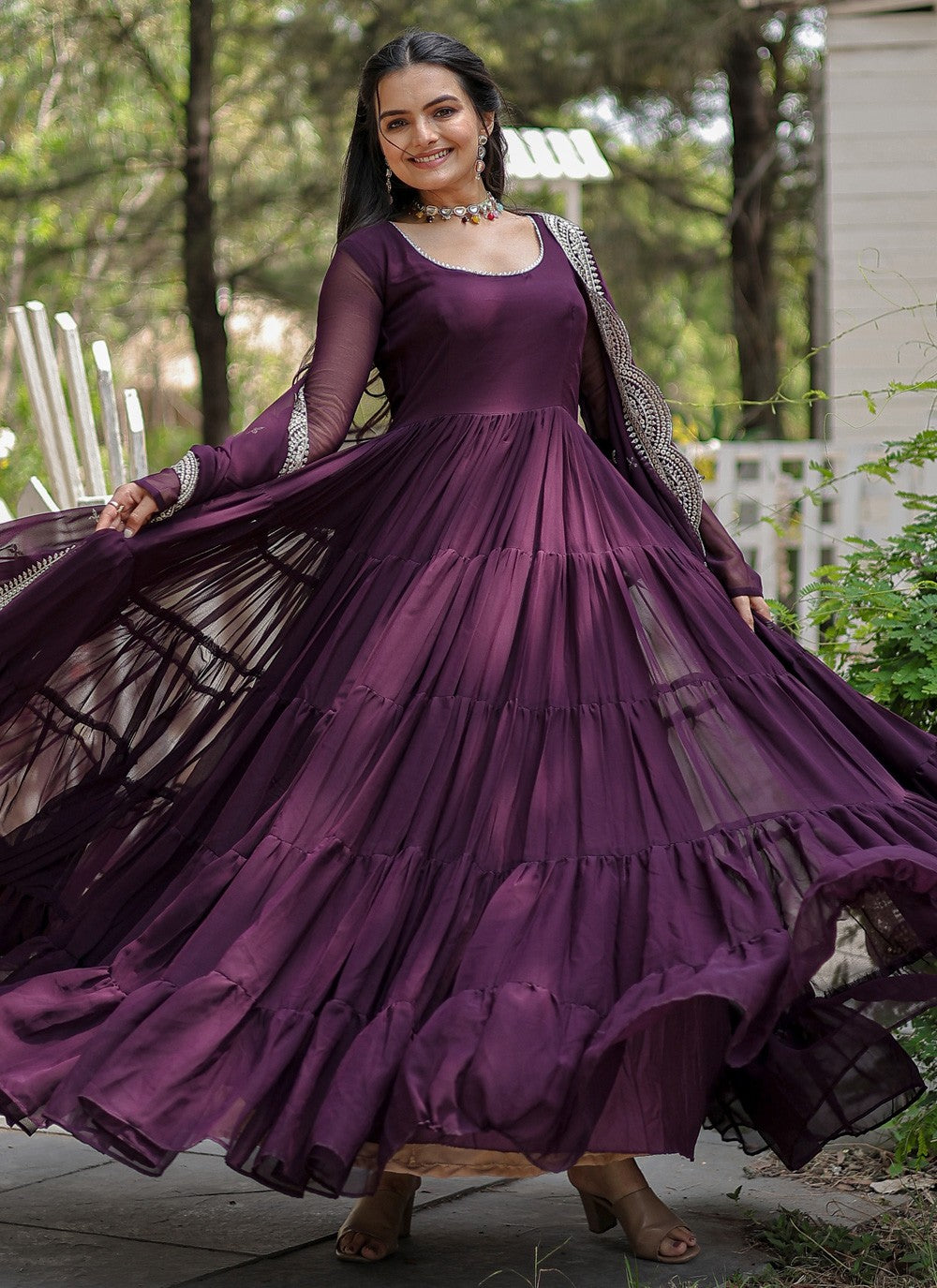 Georgette Gown - G1187