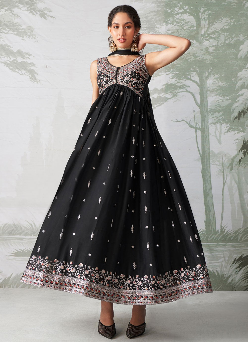 Georgette Salwar Suit - T3386