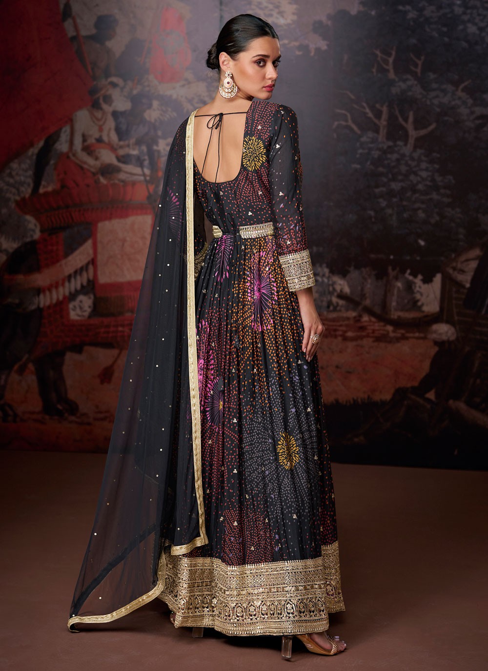Georgette Salwar Suit - T1593