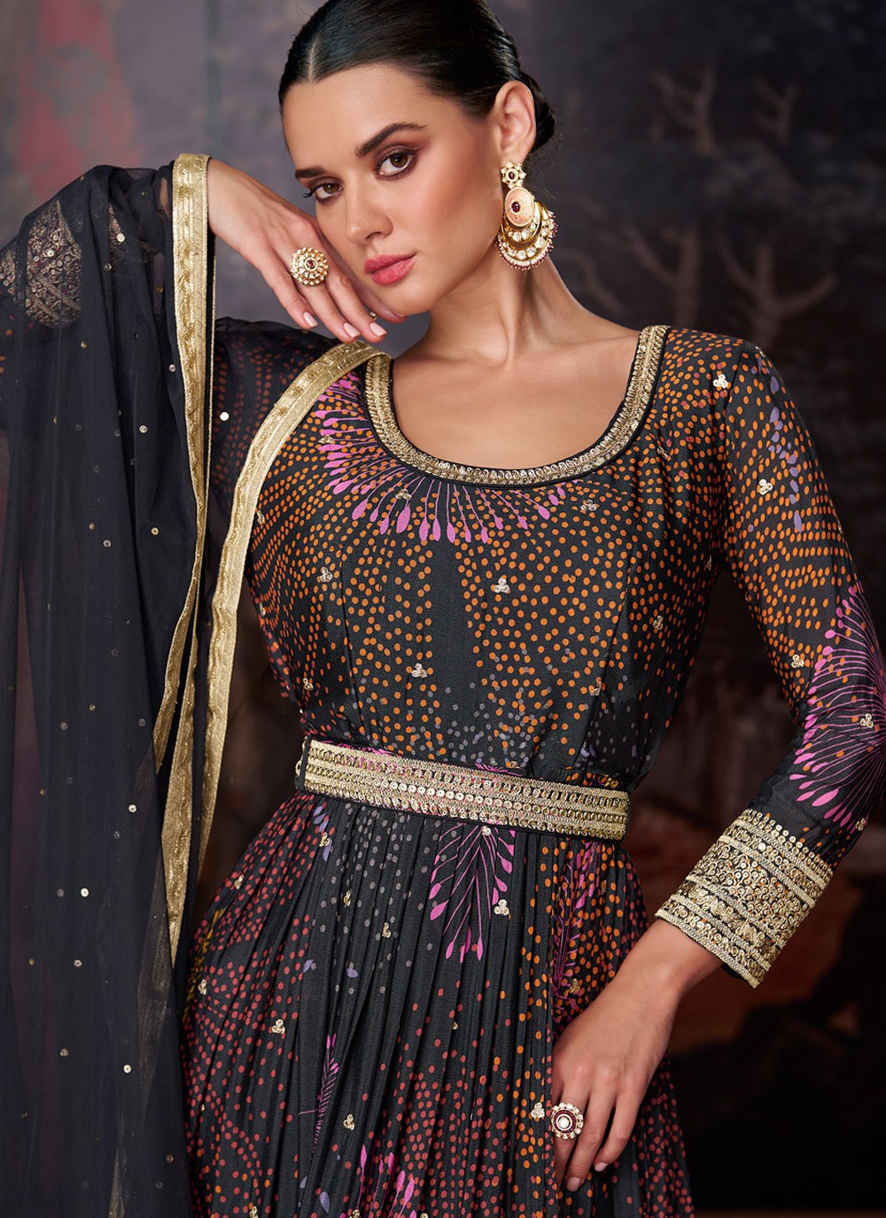 Georgette Salwar Suit - T1593