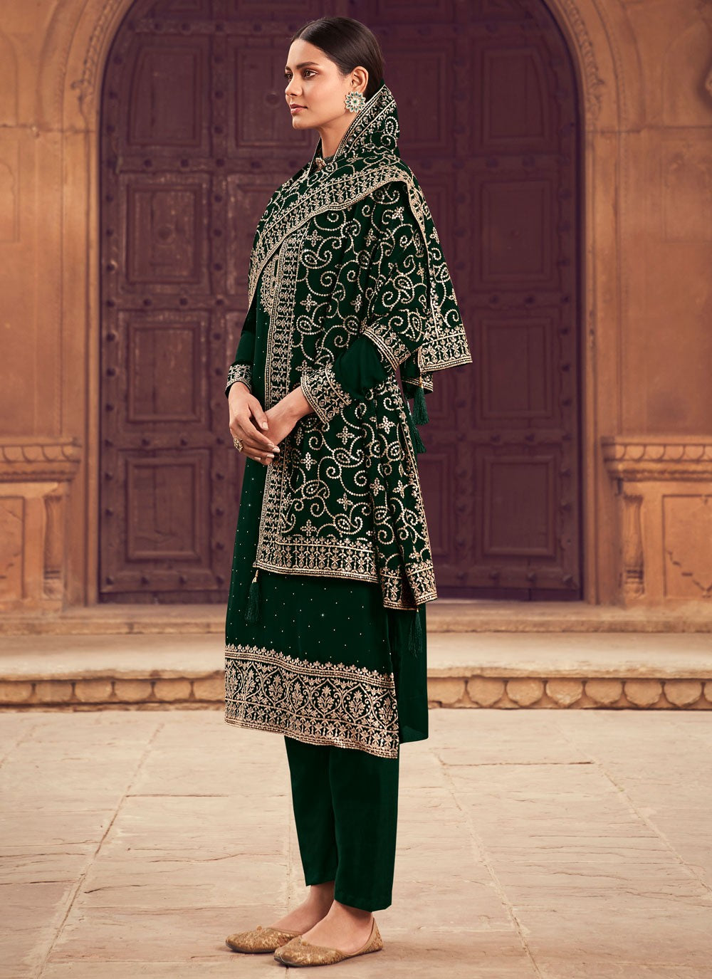 Georgette Salwar Suit - T943