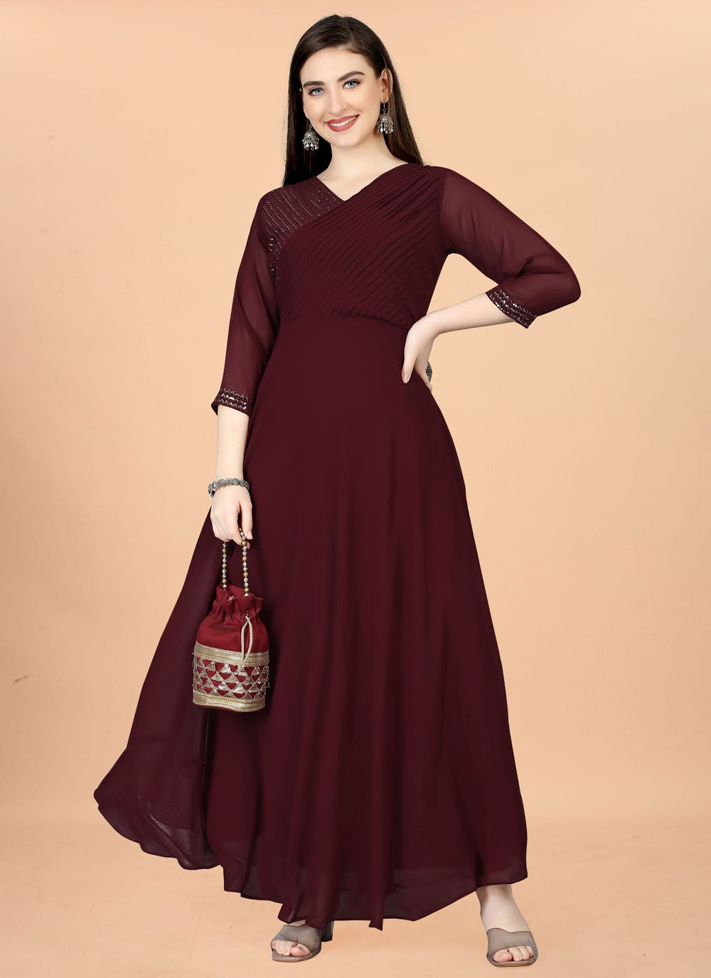 Georgette Gown - G1295
