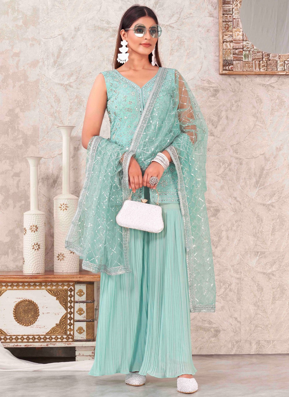 Georgette Salwar Suit - T2556