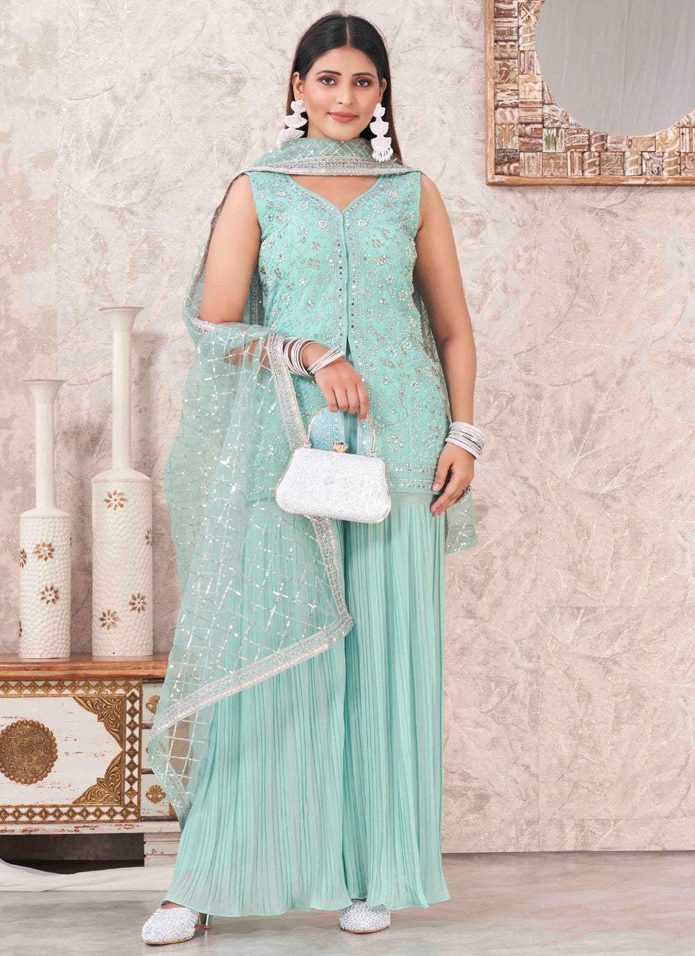 Georgette Salwar Suit - T2556