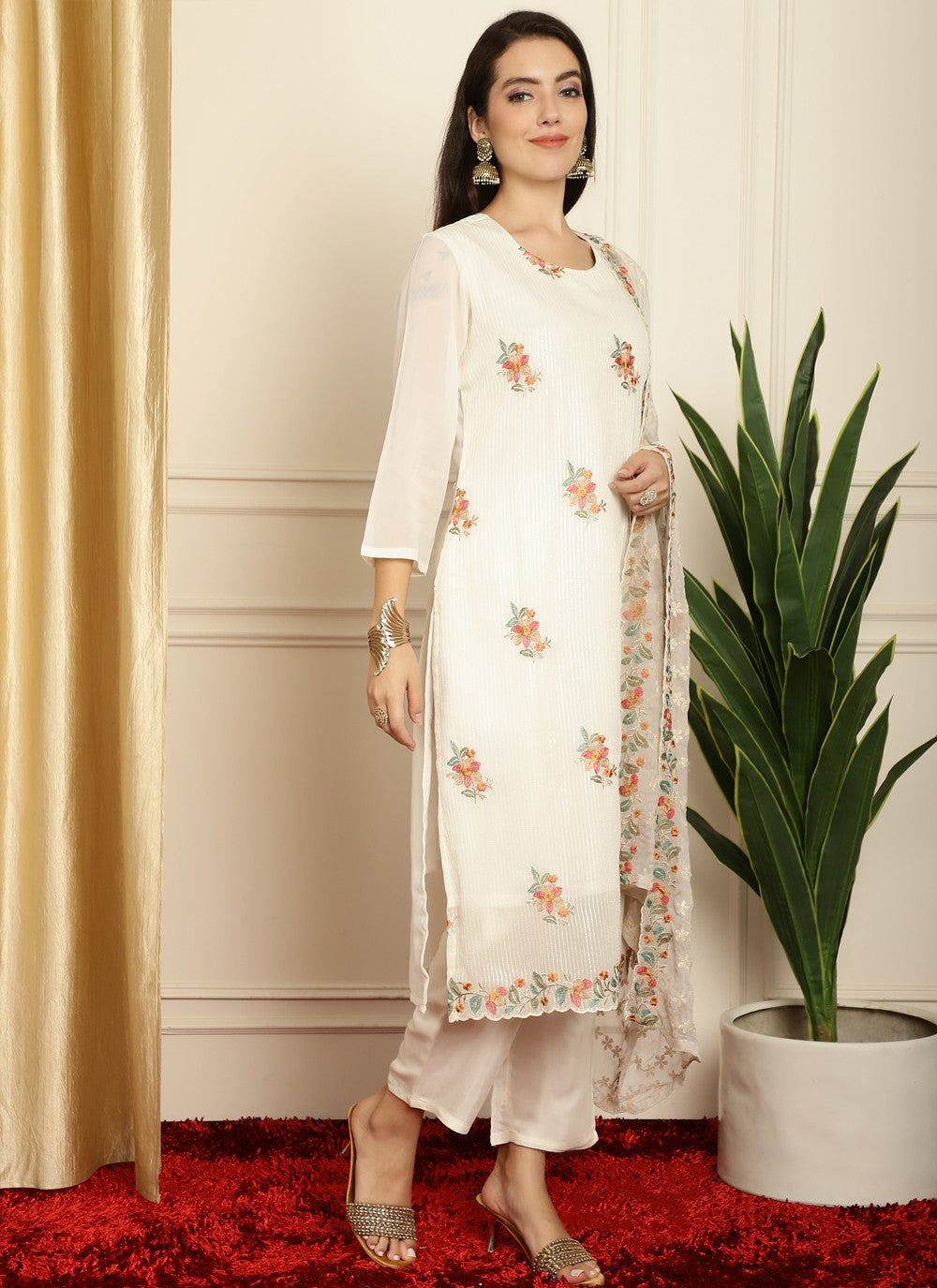 Georgette Salwar Suit - T1358