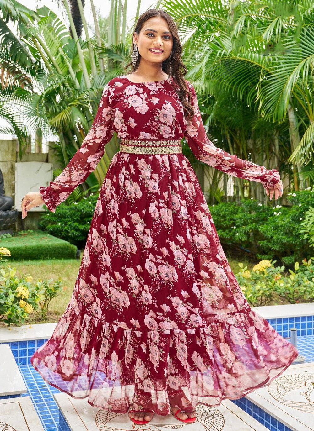 Georgette Gown - G1194