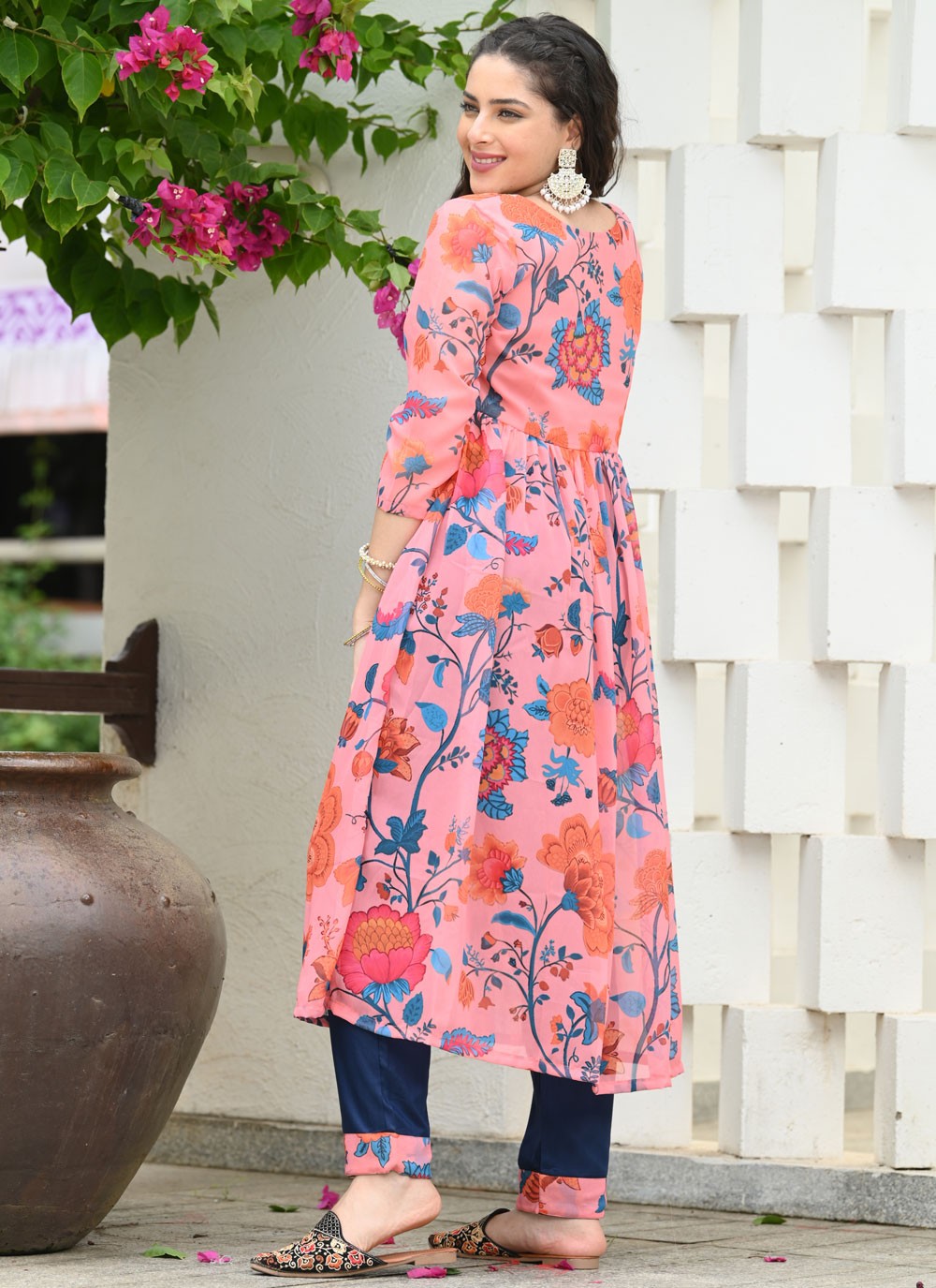 Archive Floral Printed, Lace 316622 Pink T6779