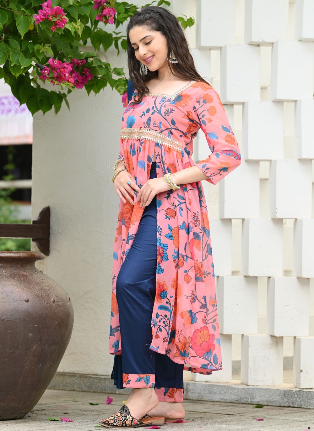 Archive Floral Printed, Lace 316622 Pink T6779