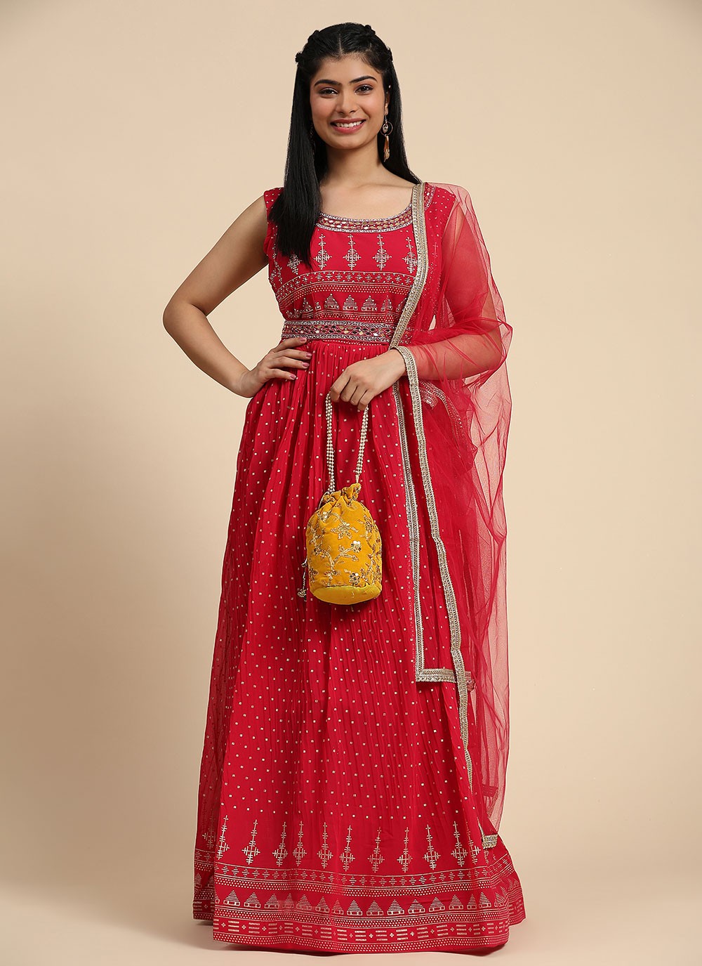 Georgette Gown - G1401